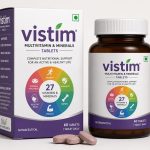 Vistim Multivitamin & Minerals Tablets – 27 Essential Nutrients for Active & Healthy Life